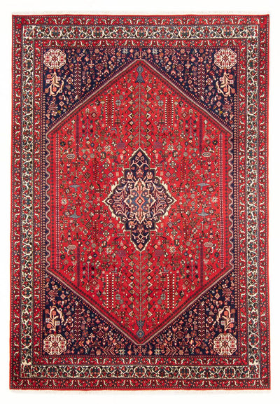 Abadeh Teppich 207x310cm - Perserteppich - rot