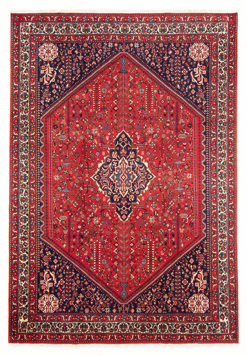 Abadeh Teppich 207x310cm - Perserteppich - rot
