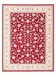 Täbriz - 50 Raj Teppich 148x200cm - Perserteppich - rot