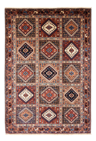 Yalameh Teppich 206x306cm - Perserteppich - bordeauxrot
