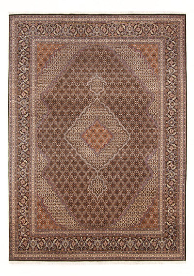 Täbriz - 40 Raj Teppich 206x300cm - Perserteppich - dunkelblau