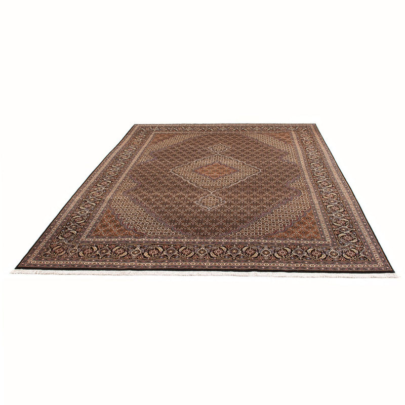 Täbriz - 40 Raj Teppich 206x300cm - Perserteppich - dunkelblau