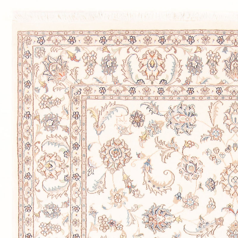 Täbriz - 50 Raj Teppich 149x209cm - Perserteppich - creme
