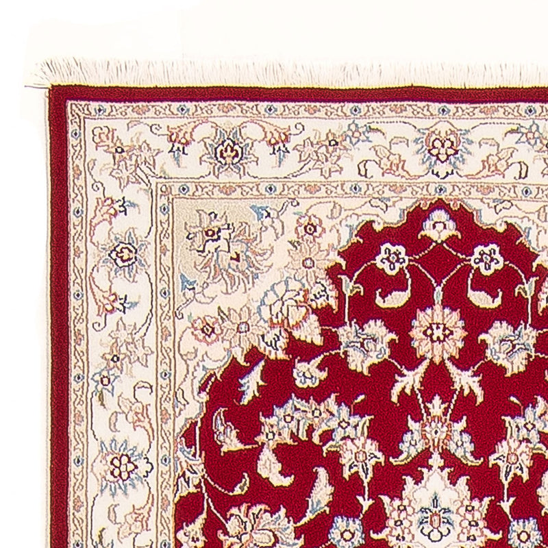 Täbriz - 50 Raj Teppich 80x305cm - Perserteppich - rot