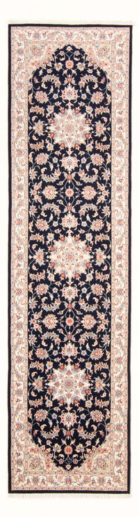 Täbriz - 50 Raj Teppich 81x295cm - Perserteppich - dunkelblau – product image