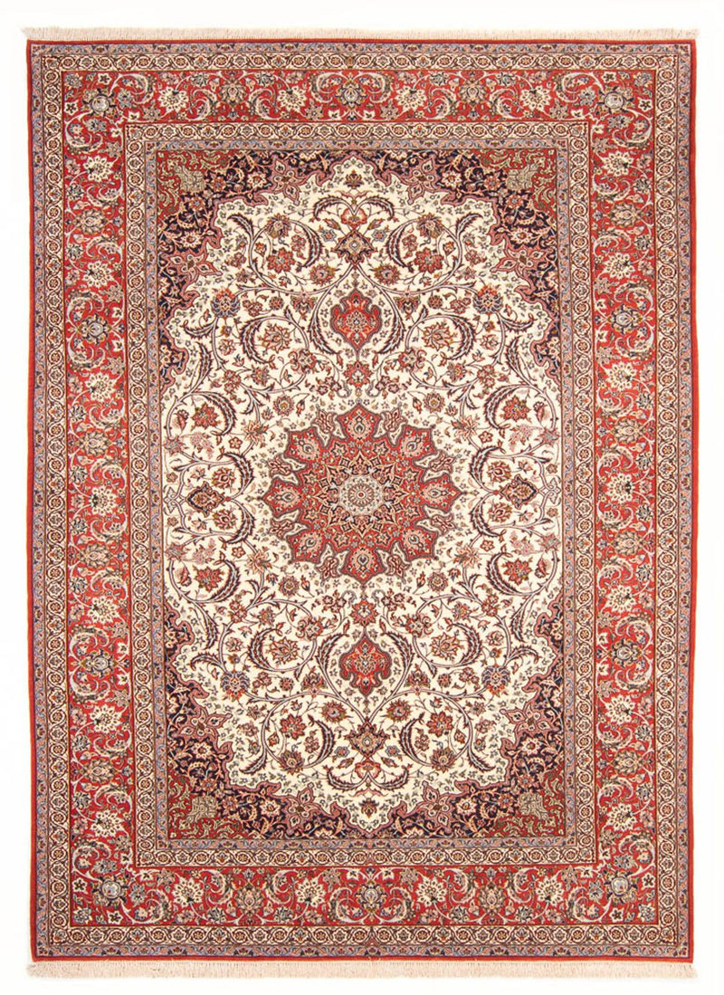 Isfahan Teppich 204x300cm - Perserteppich - creme