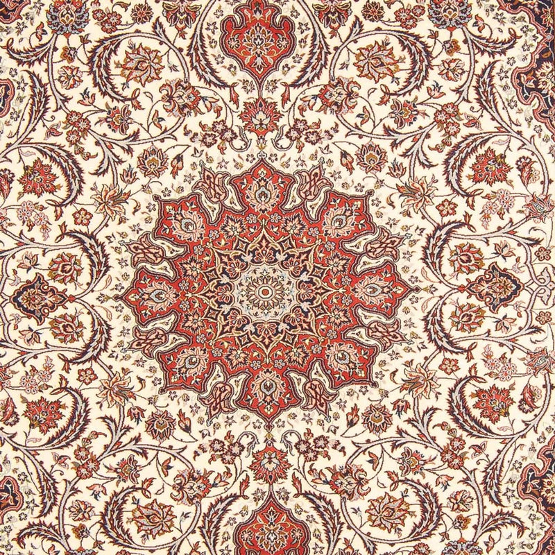 Isfahan Teppich 204x300cm - Perserteppich - creme