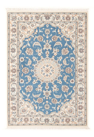 Nain - 6La Teppich 80x117cm - Perserteppich - hellblau
