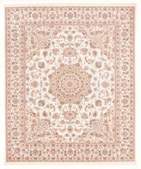 Täbriz - 50 Raj Teppich 200x247cm - Perserteppich - creme – product image