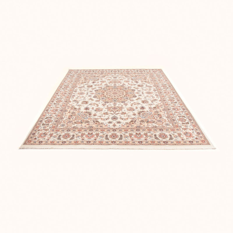 Täbriz - 50 Raj Teppich 200x247cm - Perserteppich - creme