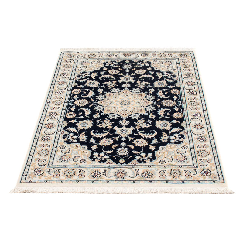 Nain - 6La Teppich 80x120cm - Perserteppich - dunkelblau