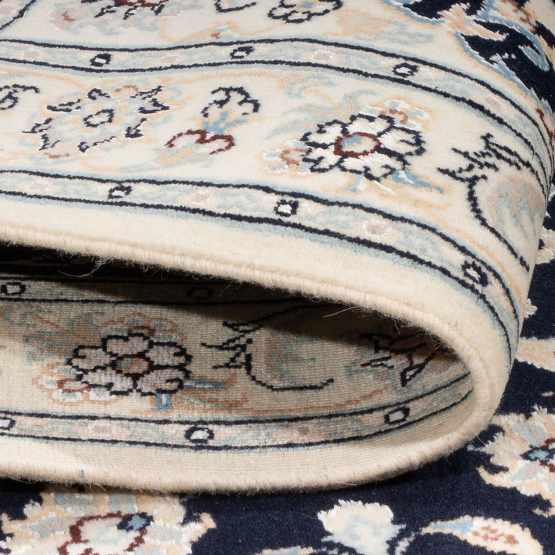 Nain - 6La Teppich 80x118cm - Perserteppich - dunkelblau