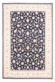 Täbriz - 50 Raj Teppich 169x230cm - Perserteppich - dunkelblau