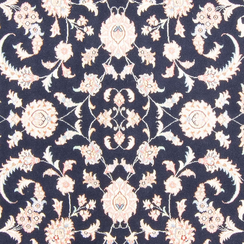 Täbriz - 50 Raj Teppich 169x230cm - Perserteppich - dunkelblau
