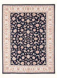 Täbriz - 50 Raj Teppich 149x201cm - Perserteppich - dunkelblau – product image