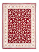 Täbriz Teppich 147x199cm - Perserteppich - rot