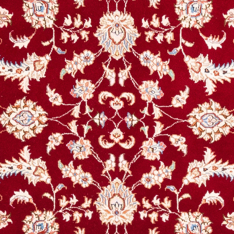 Täbriz Teppich 147x199cm - Perserteppich - rot