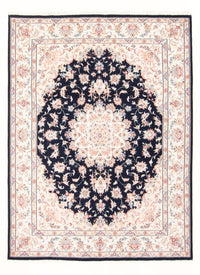Täbriz - 50 Raj Teppich 150x203cm - Perserteppich - dunkelblau – product image