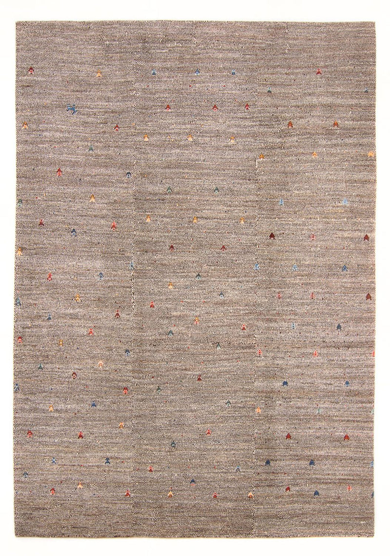 Gabbeh Persisch Teppich 221x291cm - Perserteppich Wollteppich - natur