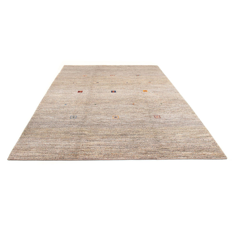 Gabbeh Persisch Teppich 212x302cm - Perserteppich Wollteppich - natur