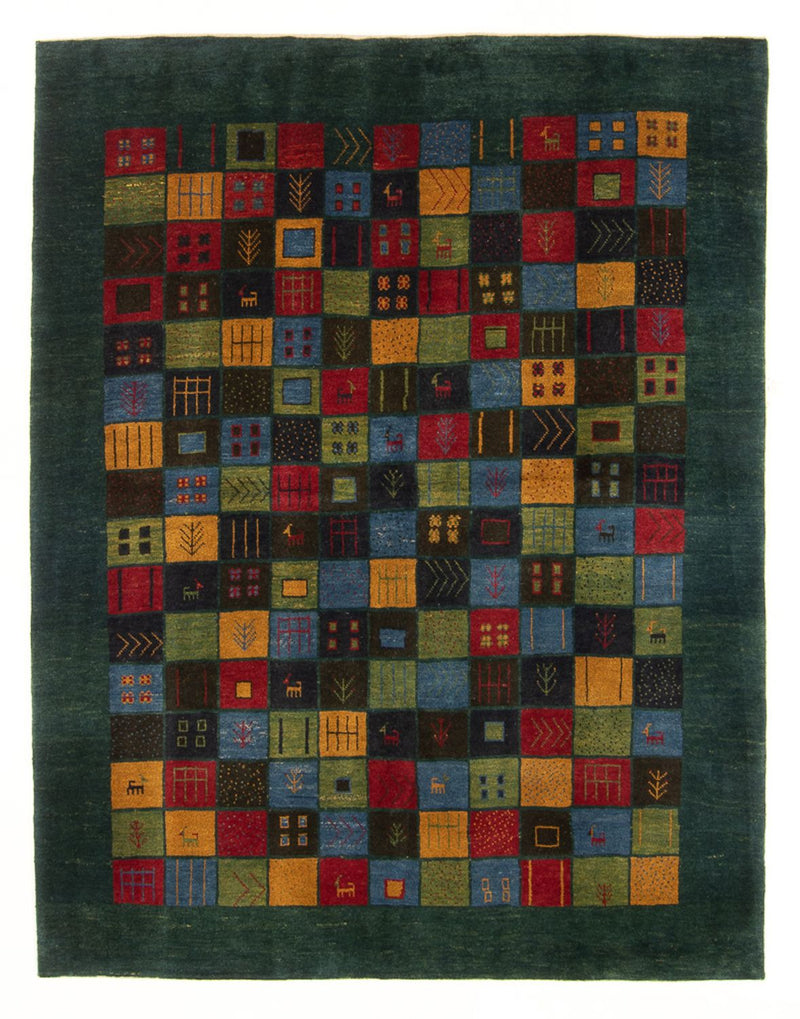 Gabbeh Persisch Teppich 174x234cm - Perserteppich Wollteppich - mehrfarbig