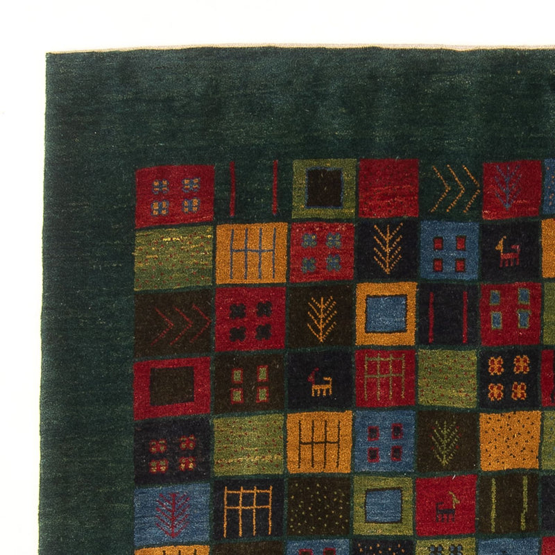 Gabbeh Persisch Teppich 174x234cm - Perserteppich Wollteppich - mehrfarbig