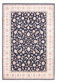 Täbriz - 50 Raj Teppich 170x245cm - Perserteppich - dunkelblau – product image