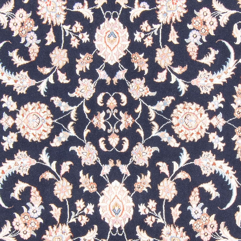 Täbriz - 50 Raj Teppich 170x245cm - Perserteppich - dunkelblau