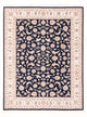 Täbriz - 50 Raj Teppich 149x197cm - Perserteppich - dunkelblau