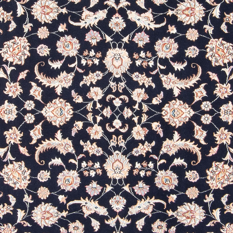 Täbriz - 50 Raj Teppich 149x197cm - Perserteppich - dunkelblau