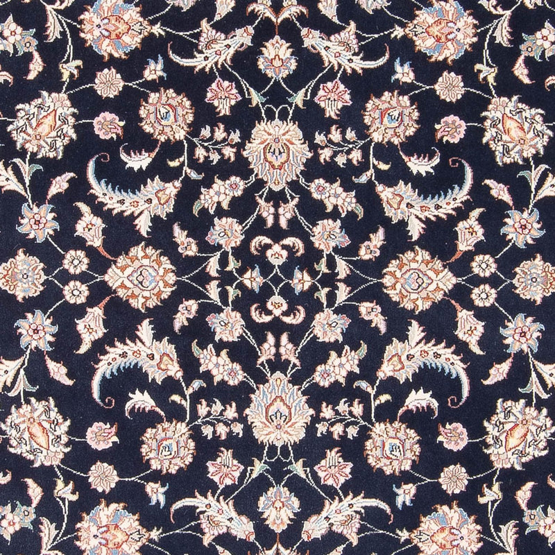 Täbriz - 50 Raj Teppich 150x201cm - Perserteppich - dunkelblau
