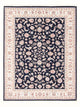 Täbriz - 50 Raj Teppich 151x202cm - Perserteppich - dunkelblau
