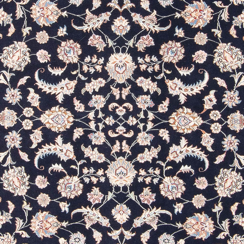 Täbriz - 50 Raj Teppich 151x202cm - Perserteppich - dunkelblau