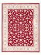 Täbriz - 50 Raj Teppich 149x203cm - Perserteppich - rot