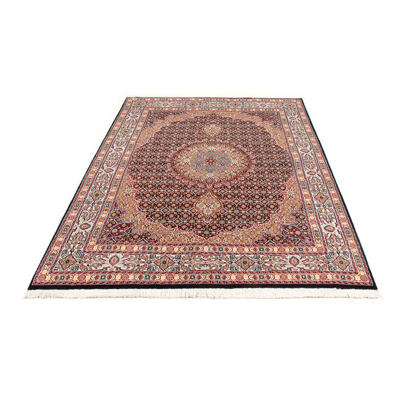 Moud Teppich 147x203cm - Perserteppich - dunkelblau