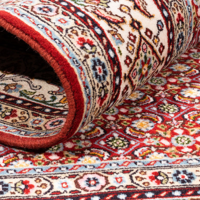 Moud Teppich 140x189cm - Perserteppich - rot