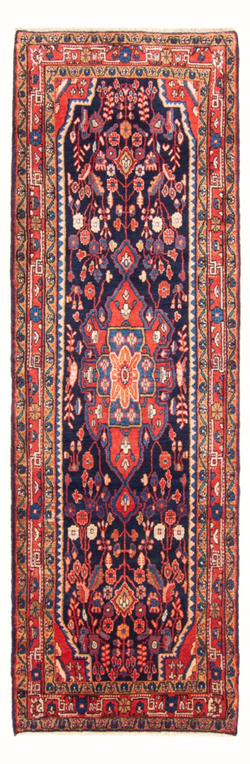 Kolyai Teppich 111x313cm - Perserteppich - dunkelblau