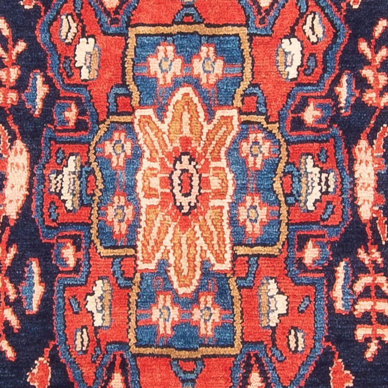 Kolyai Teppich 111x313cm - Perserteppich - dunkelblau