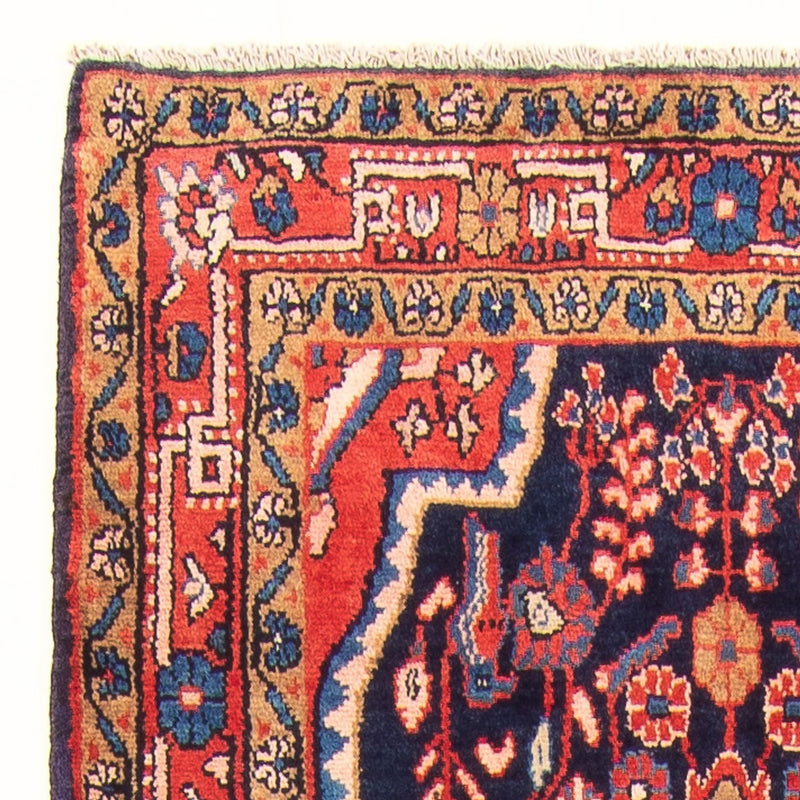 Kolyai Teppich 111x313cm - Perserteppich - dunkelblau