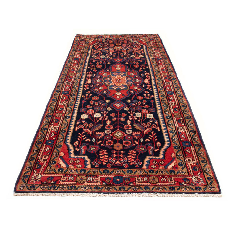 Kolyai Teppich 111x313cm - Perserteppich - dunkelblau