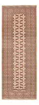 Turkaman Teppich 100x282cm - Orientteppich - creme