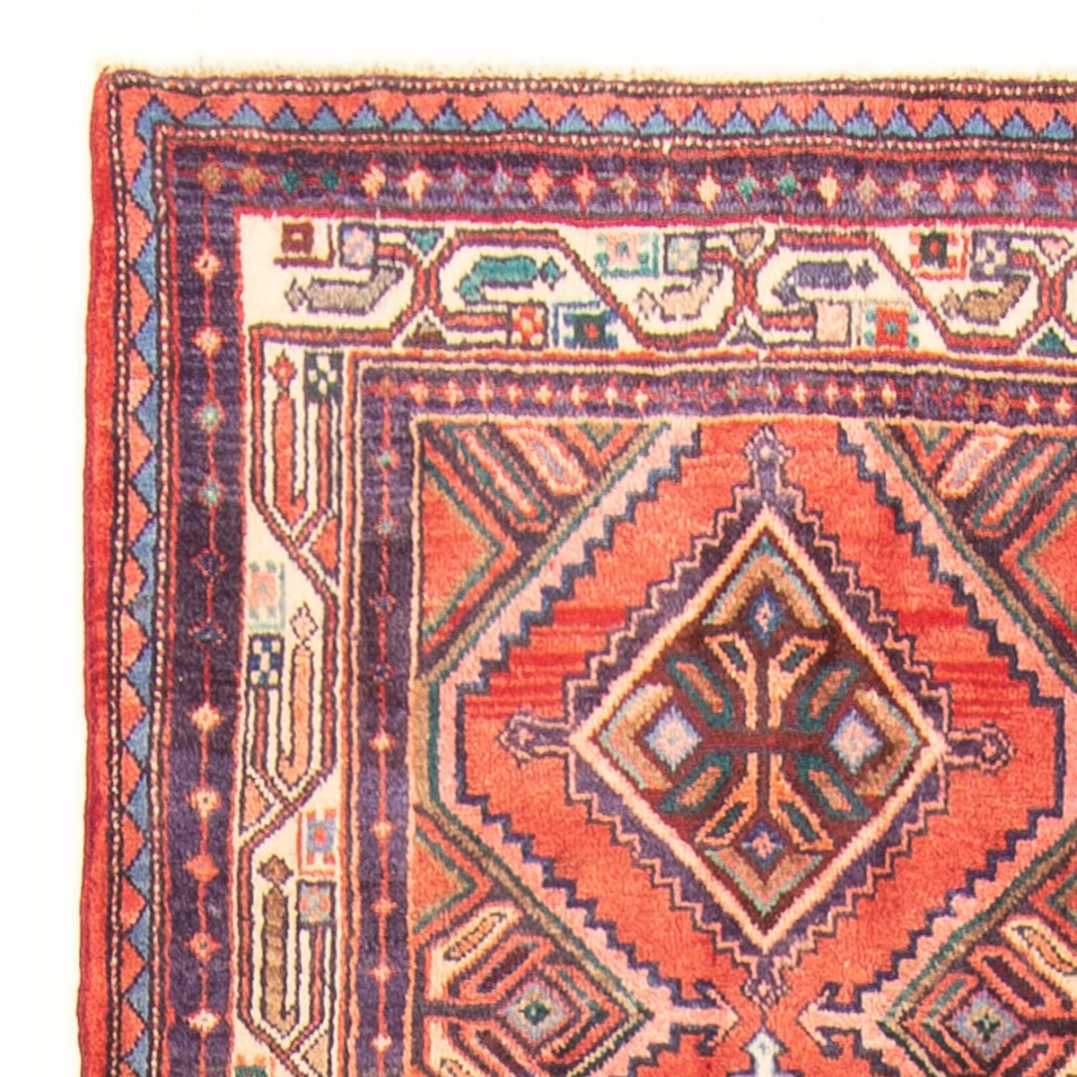 Ardebil Teppich 101x355cm - Perserteppich - rot