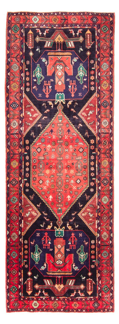 Kolyai Teppich 130x324cm - Perserteppich - dunkelblau