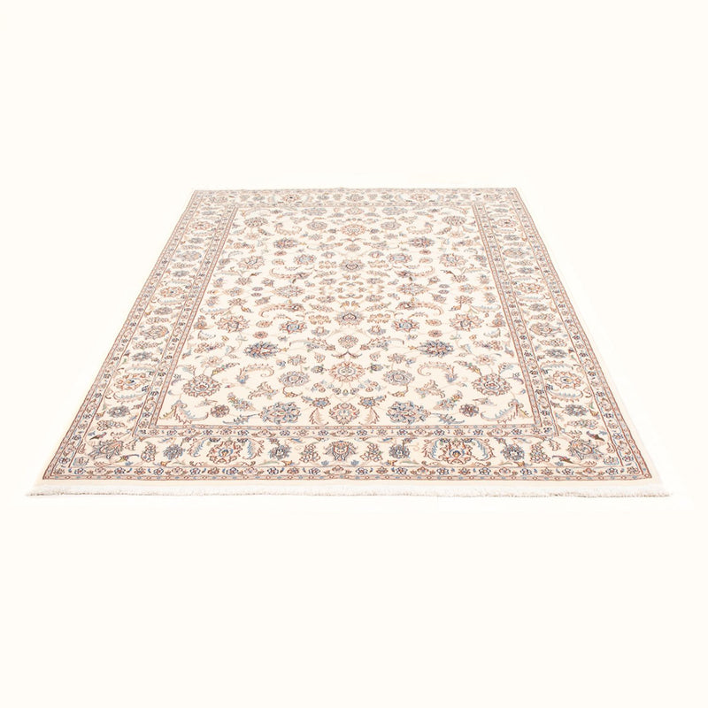 Täbriz - 50 Raj Teppich 150x213cm - Perserteppich - creme