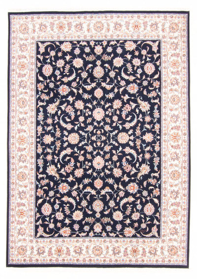 Täbriz - 50 Raj Teppich 172x240cm - Perserteppich - dunkelblau