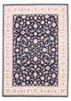 Täbriz - 50 Raj Teppich 172x240cm - Perserteppich - dunkelblau