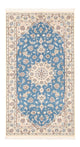 Perserteppich - Nain - Premium - 76 x 138 cm - hellblau