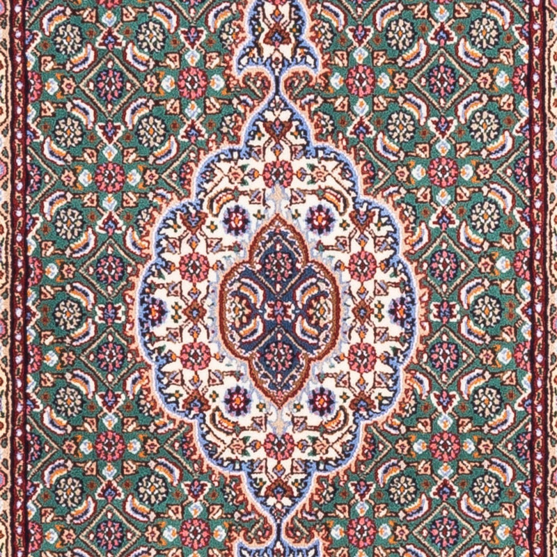 Moud Teppich 77x133cm - Perserteppich - hellgrün