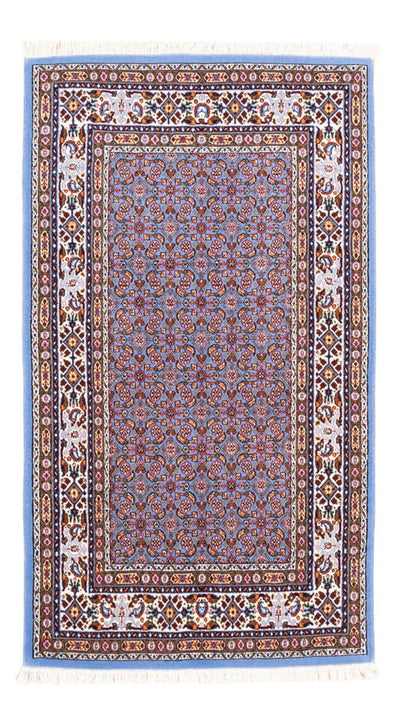 Moud Teppich 76x127cm - Perserteppich - hellblau