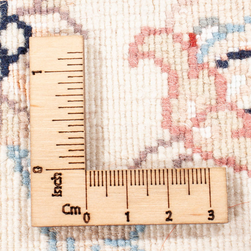Täbriz - 50 Raj Teppich 80x296cm - Perserteppich - creme